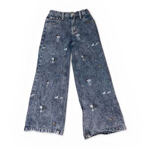 Justice Peanuts Snoopy Jeans – Girls Size 6